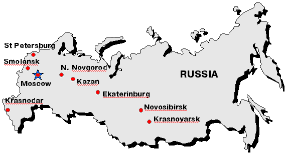 Figure 1. Geographic distribution of the centers included in this study